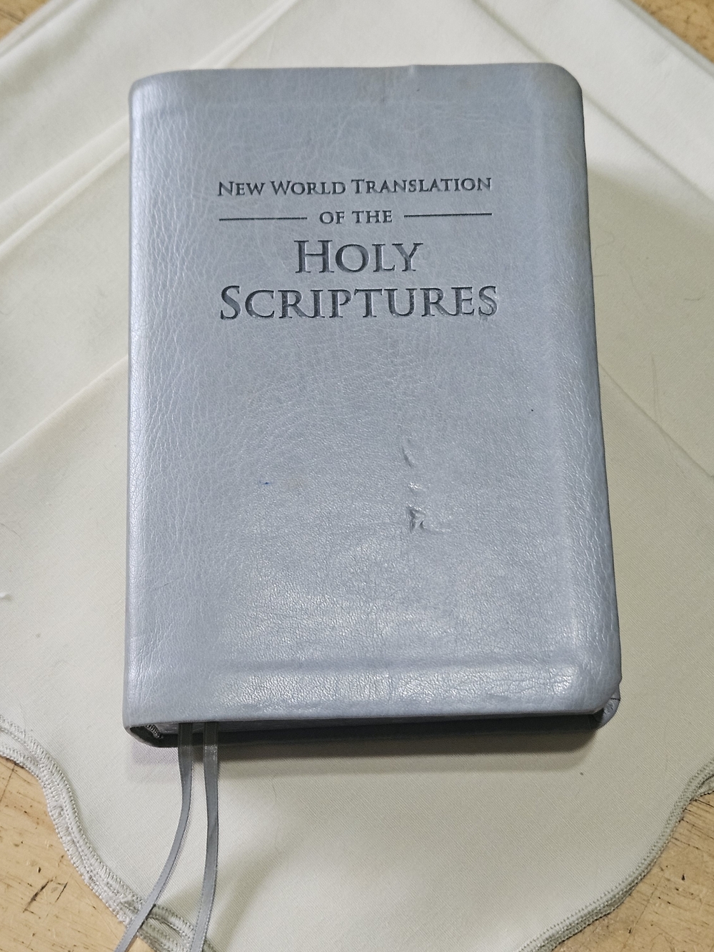 New World Translation Holy Scriptures - Light Gray Bible